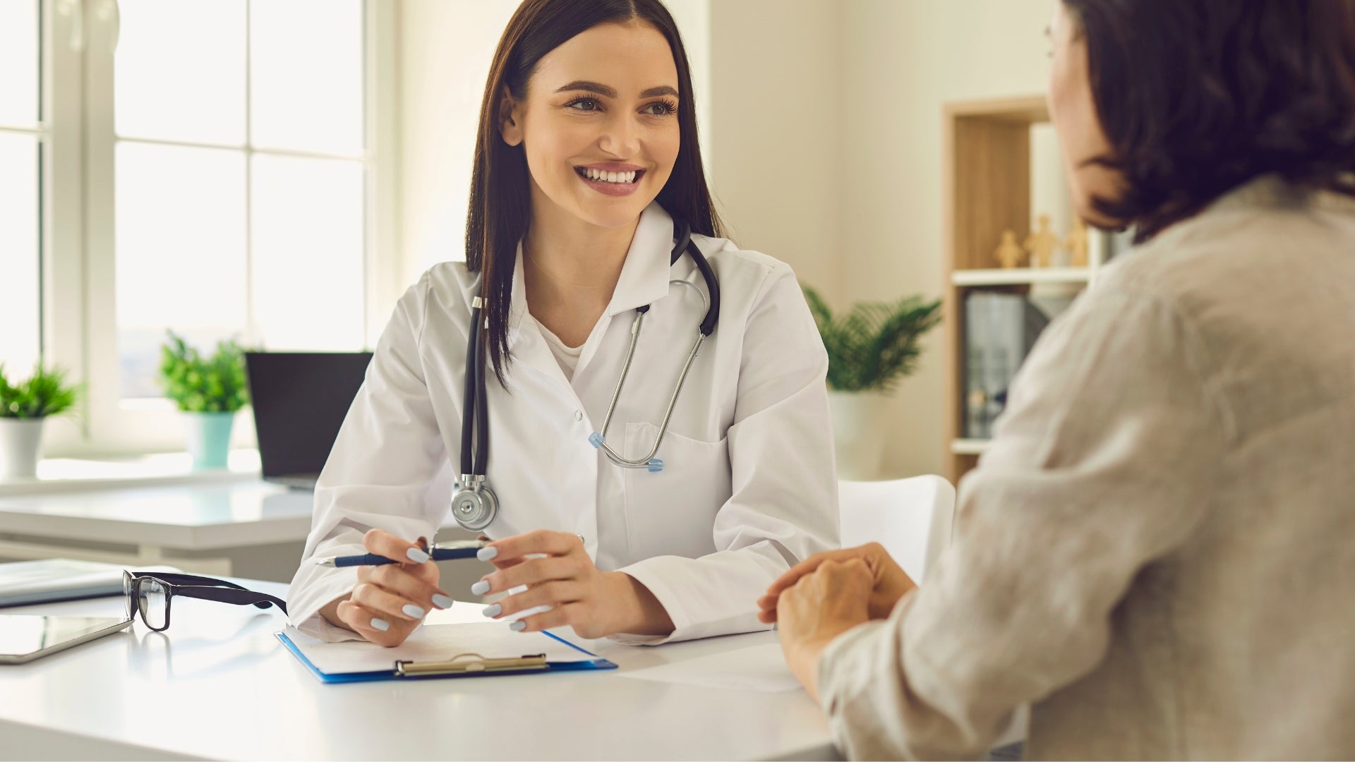doctor counseling patient