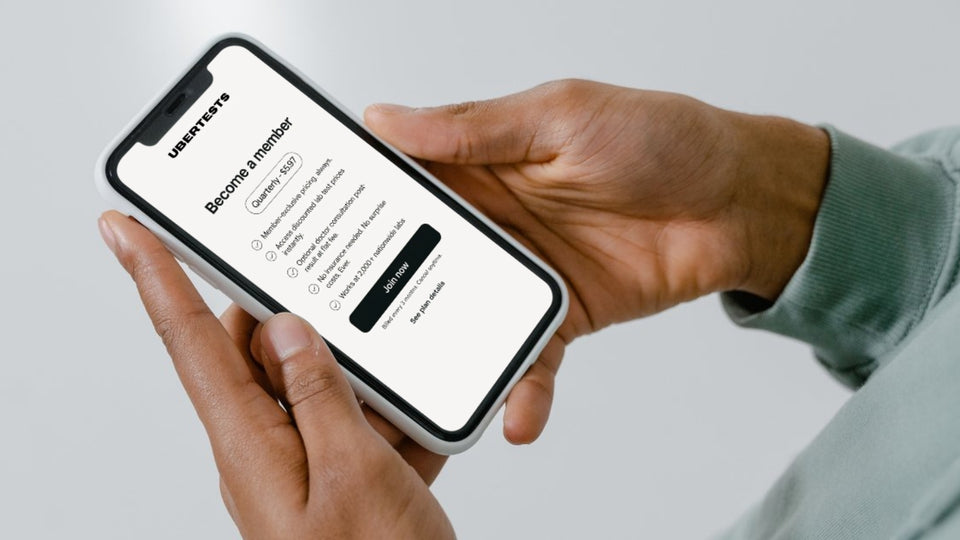 Add Your Test to Cart and Check out