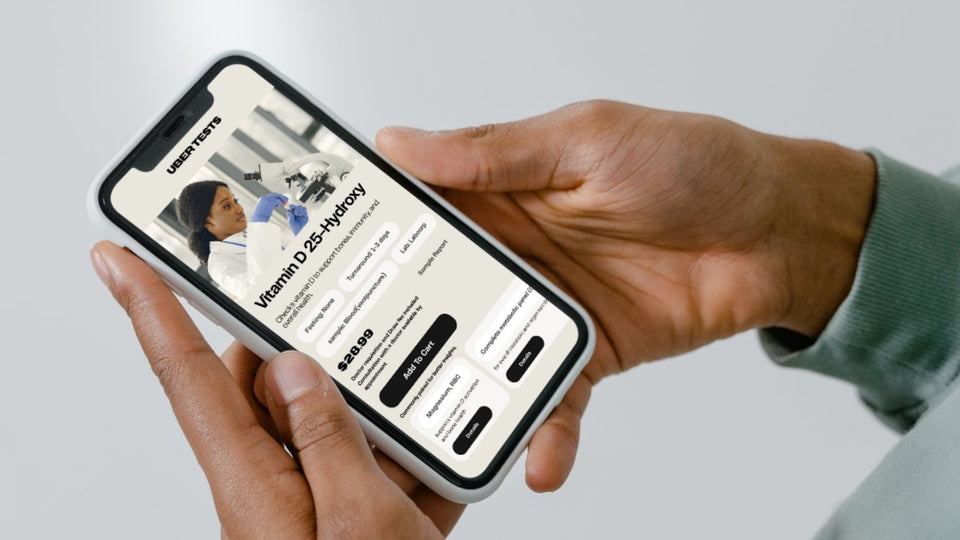 Add Your Test to Cart and Check out